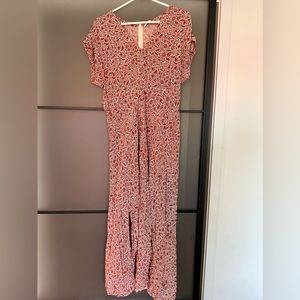 Madewell long floral dress.